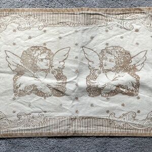 Set of (4) vintage angel placemat sets